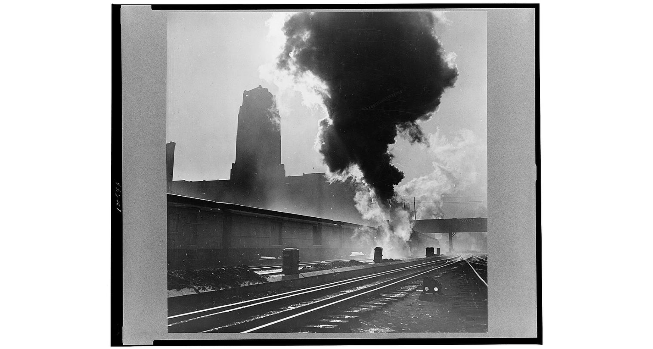 Chicago, Illinois. Train coming into Union Station